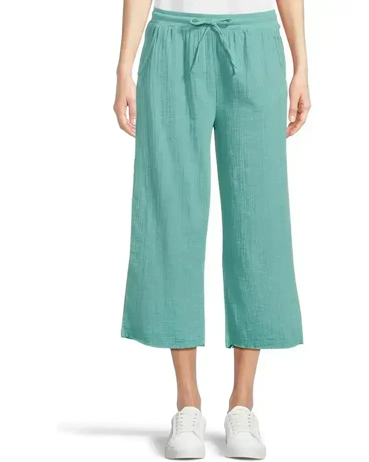 Women's Mod-o-doc Ribbed Waist Midi Pants