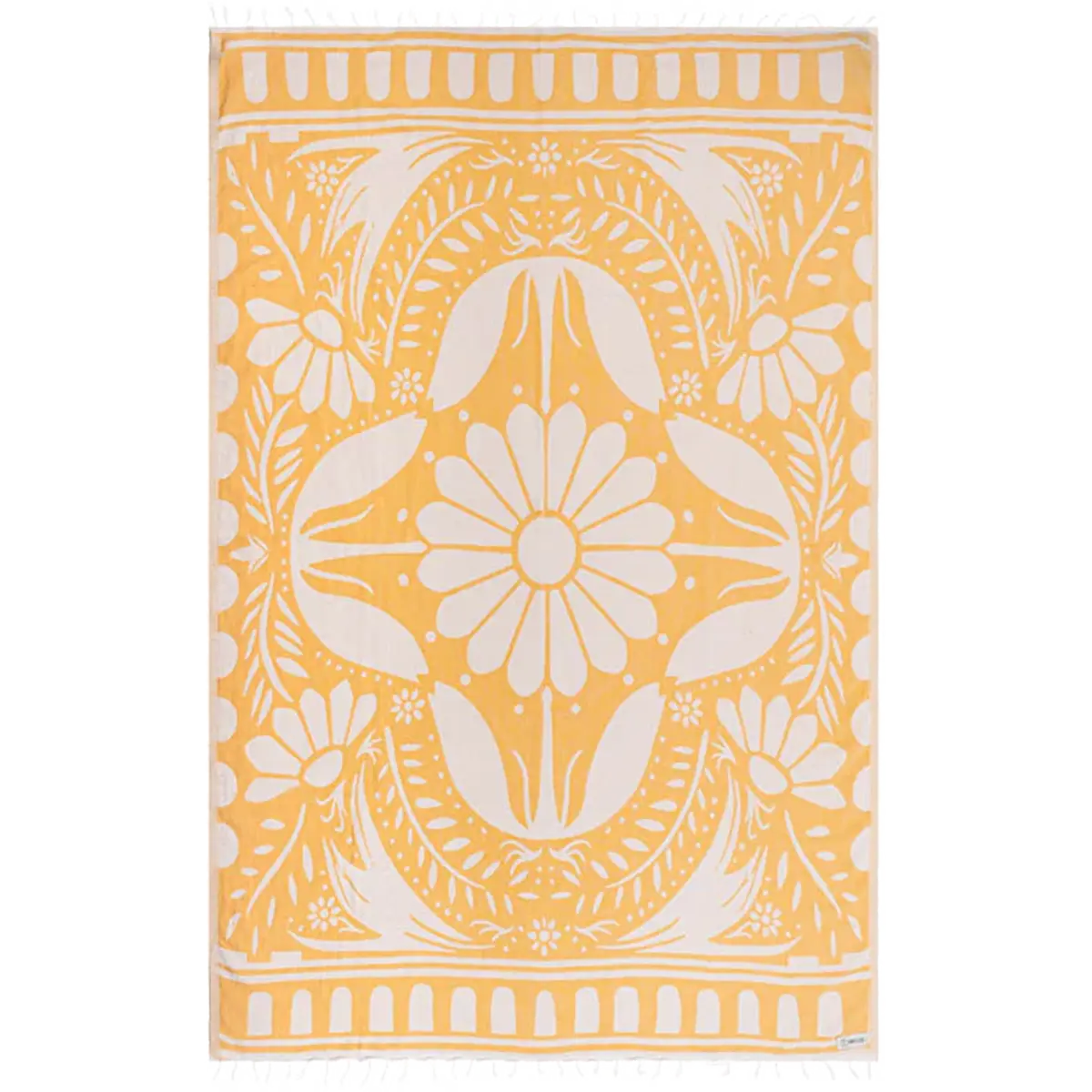 Nippon Daisy Large Beach Towel