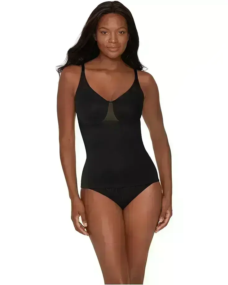Women's Miraclesuit Shapewear Extra Firm Sexy Sheer Shaping Underwire Camisole