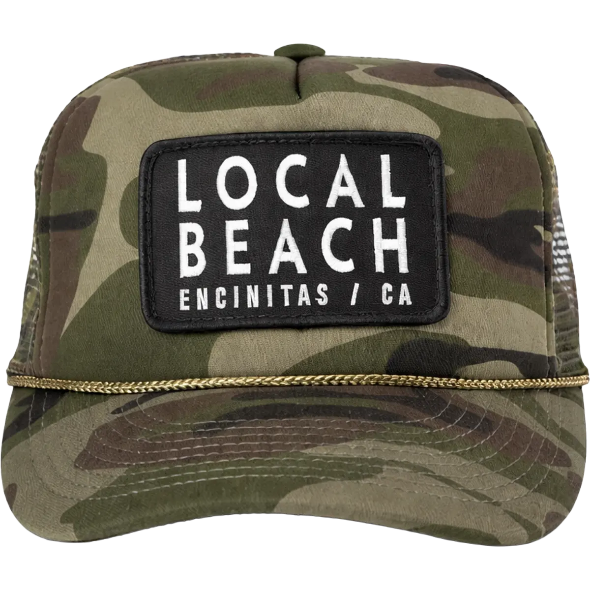 Local Beach Patch Trucker Hat