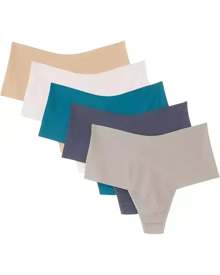 Women's Hanky Panky BreatheSoft High Rise Thong 5-Pack