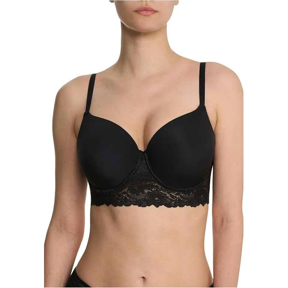 Heavenly Full Coverage Longline Lace T-shirt Bra