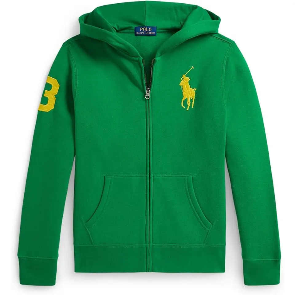Big Pony Fleece Full-Zip Hoodie (Toddler/Little Kid/Big Kid)