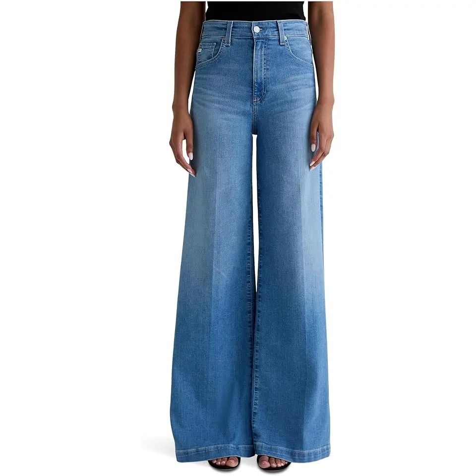 Deven Ultra High Rise Wide Leg In Minimalist