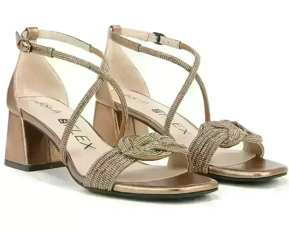 Captivate Strappy Block Heel Dress Sandals