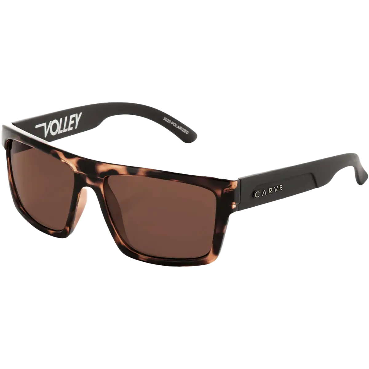 Volley Tort Matte Black Polarized