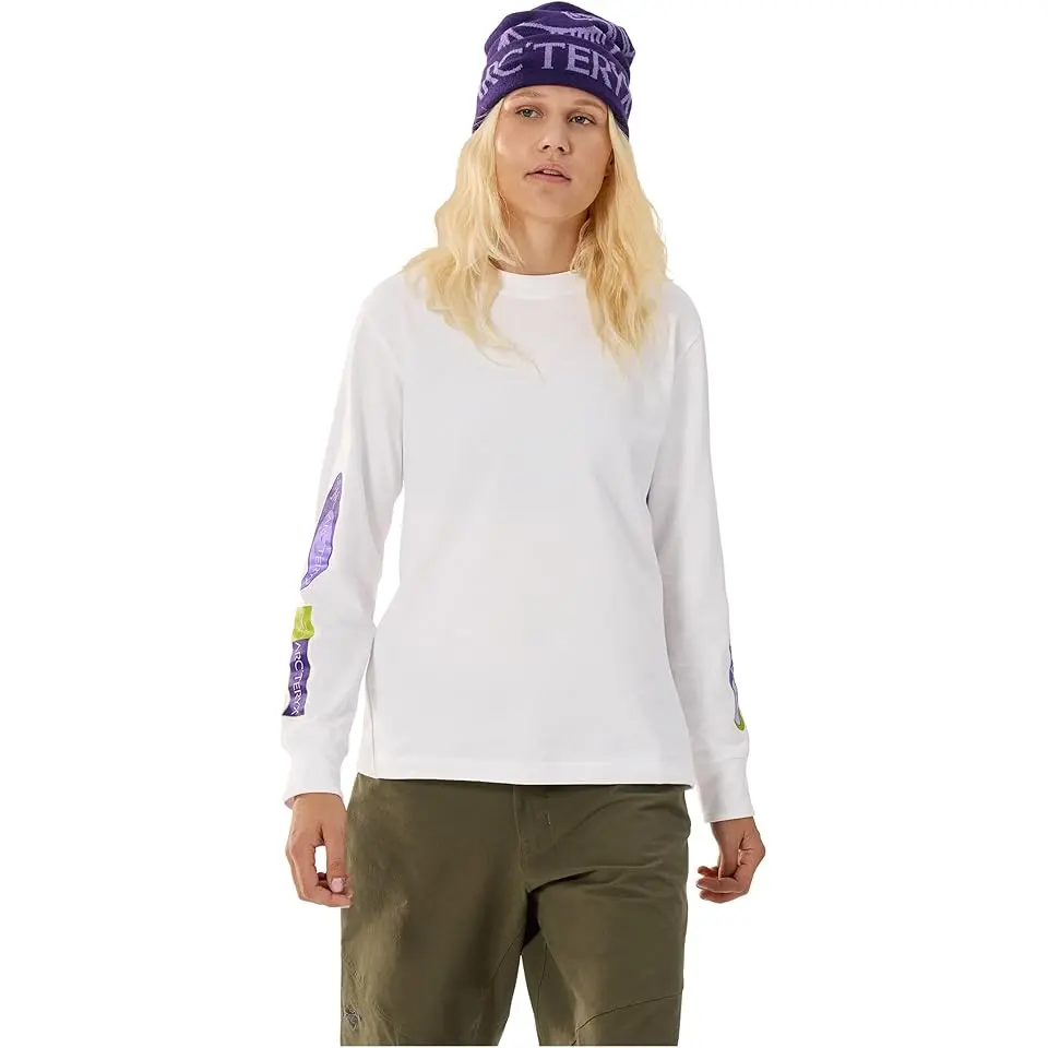 Kragg Cotton Sticker Crew Long Sleeve