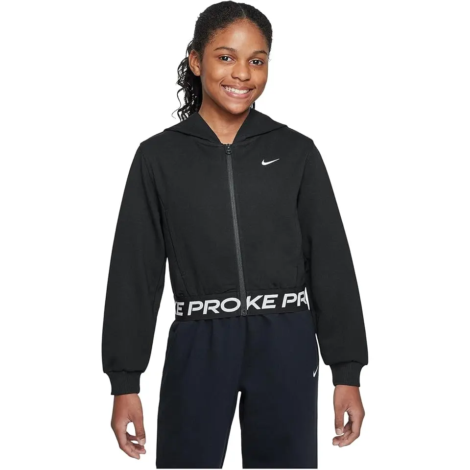 Pro Fleece Dri-FIT Full-Zip Hoodie (Big Kid)