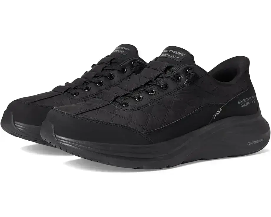 Men's SKECHERS Contour Foam Cozy Fit Hands Free Slip-In