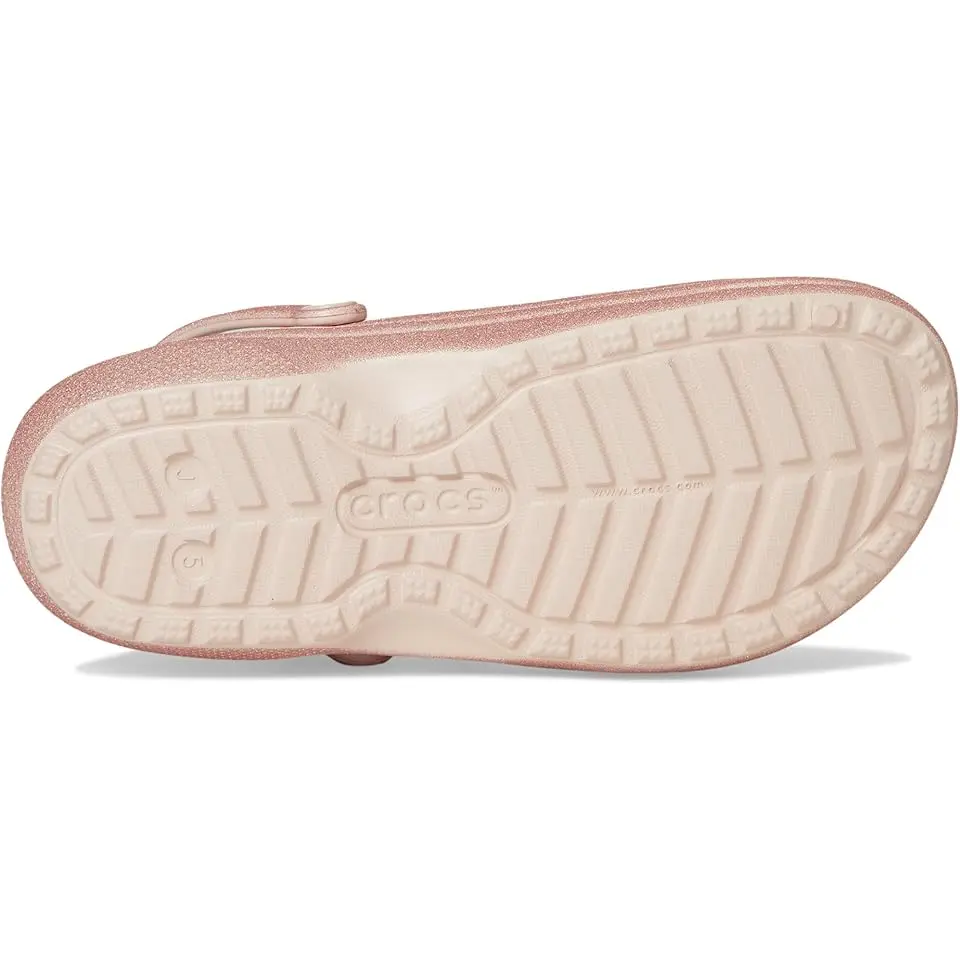 Classic Lined Glitter Clogs (Little Kid/Big Kid)