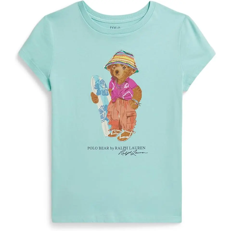 Polo Bear Cotton Jersey Tee (Little Kid/Big Kid)