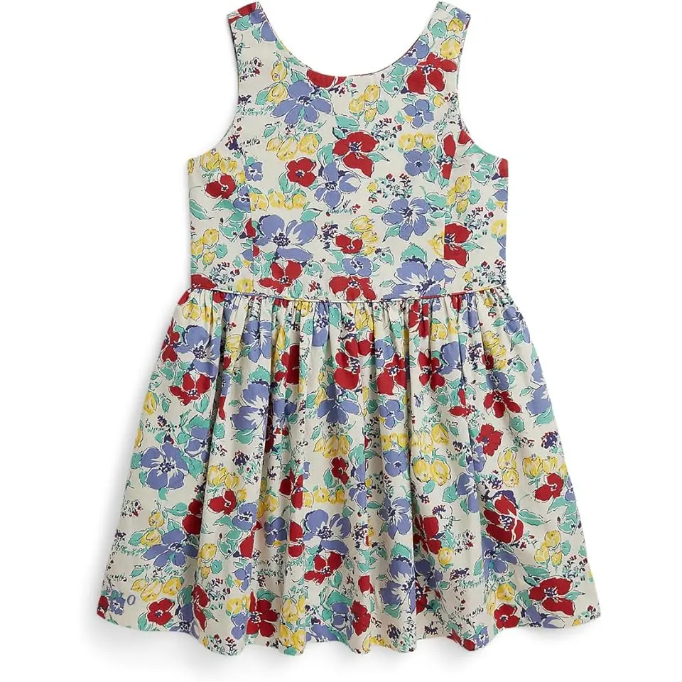 Floral Cotton Dress (Toddler/Little Kid)