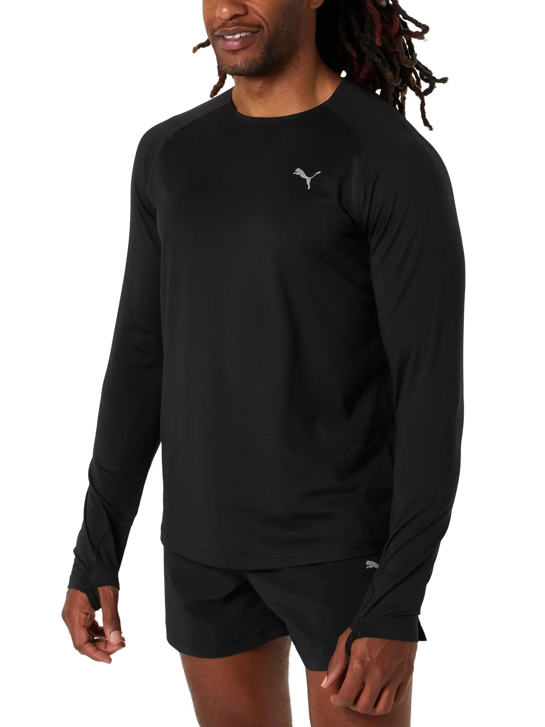 PUMA Men's Run Cloudspun Long Sleeve Top