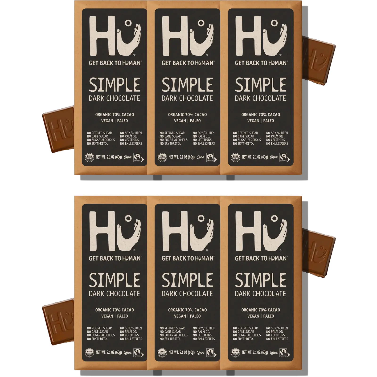 HU Dark Chocolate Bars