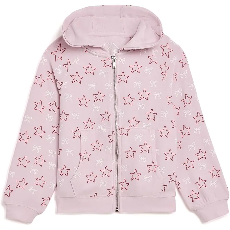Cozy Knit Zip-Up Hoodie (Little Kid/Big Kid)