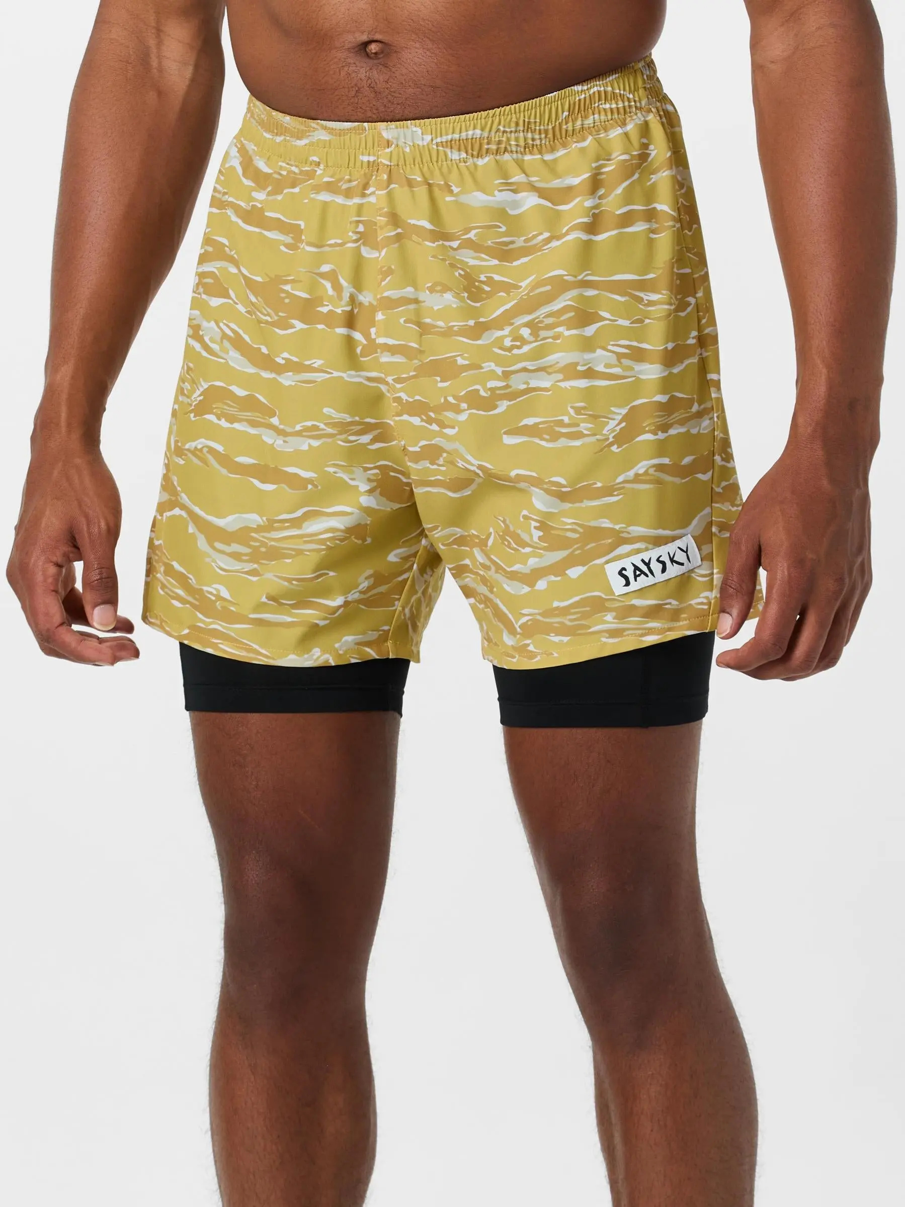 Saysky Men's Tiger Pace 2in1 5" Short