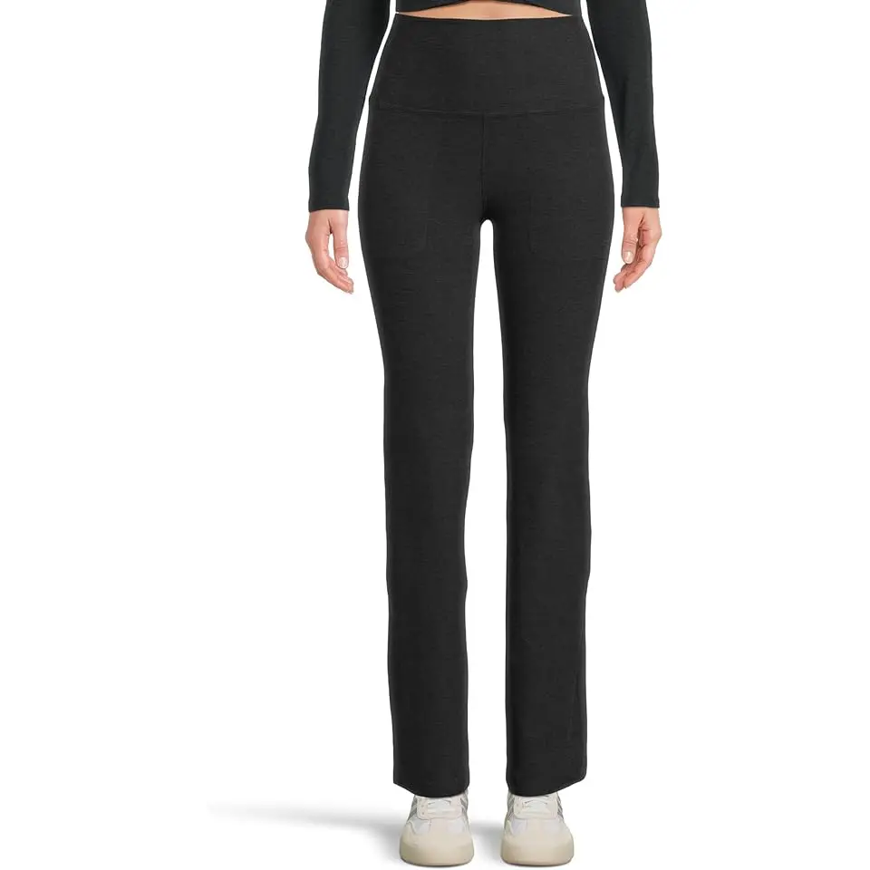 Spacedye High Waisted Practice Pocket Bootcut Pants