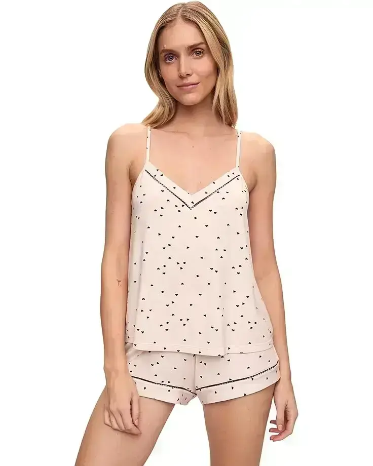 Women's Eberjey Fiona Double V Cami & Short Pj Set