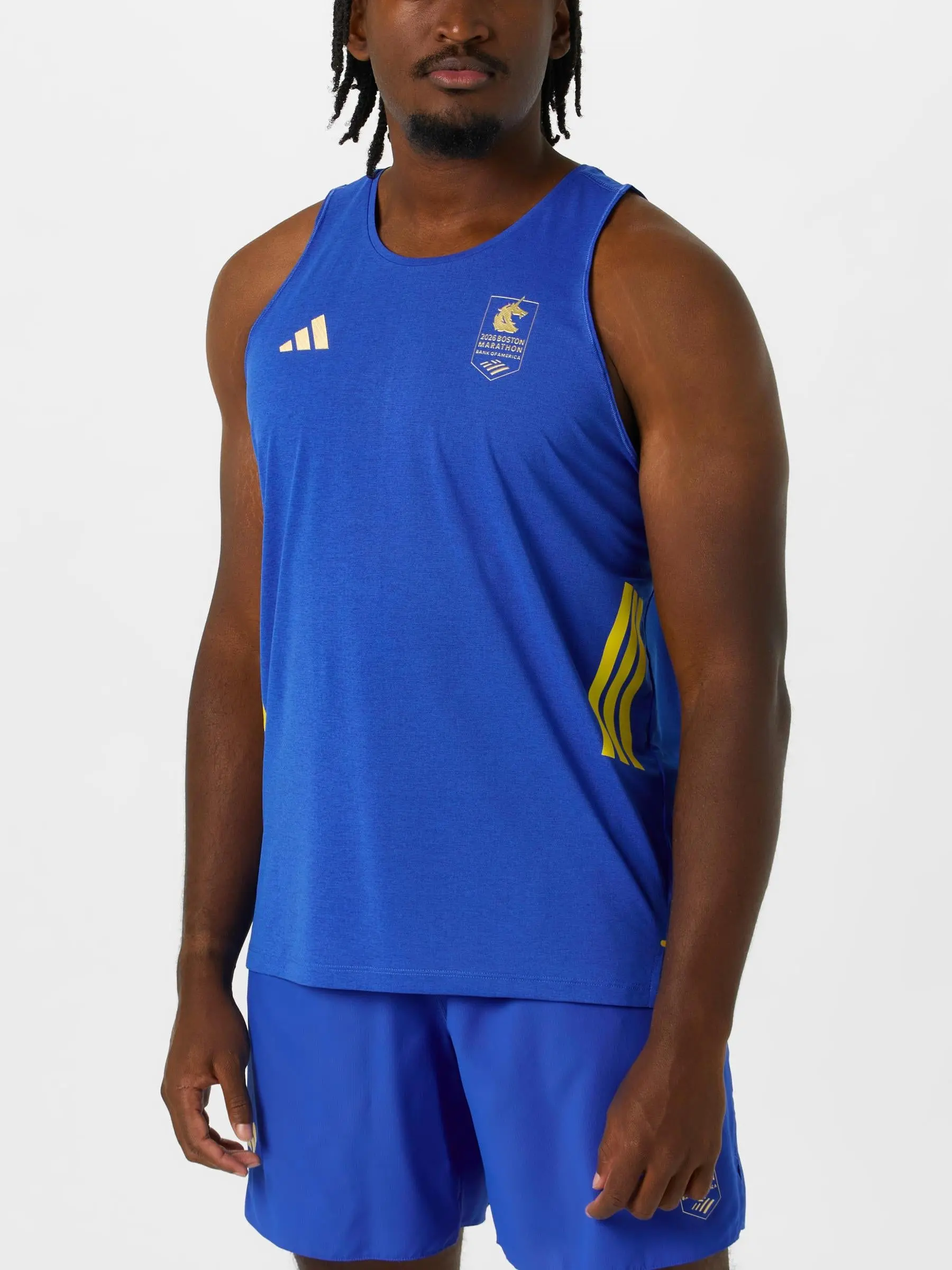 adidas Men's Boston Marathon 2026 Running Tank