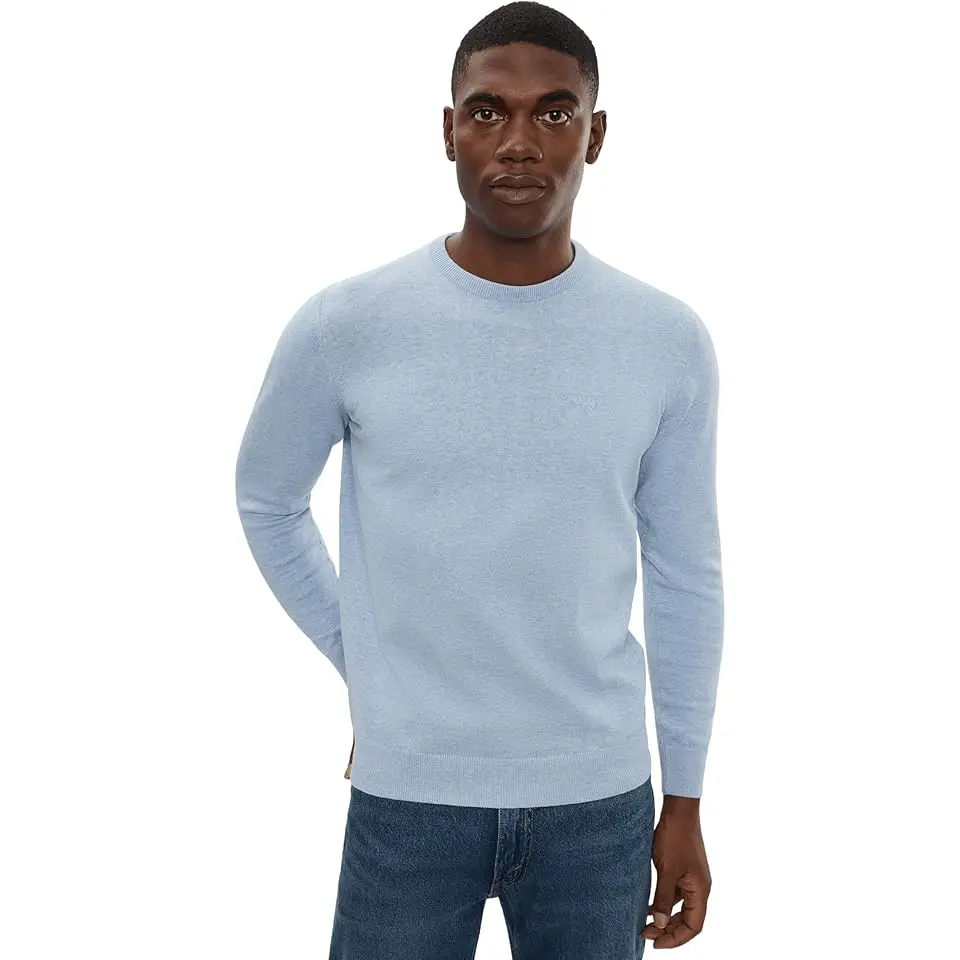 Pima Cotton Crew Neck Sweater