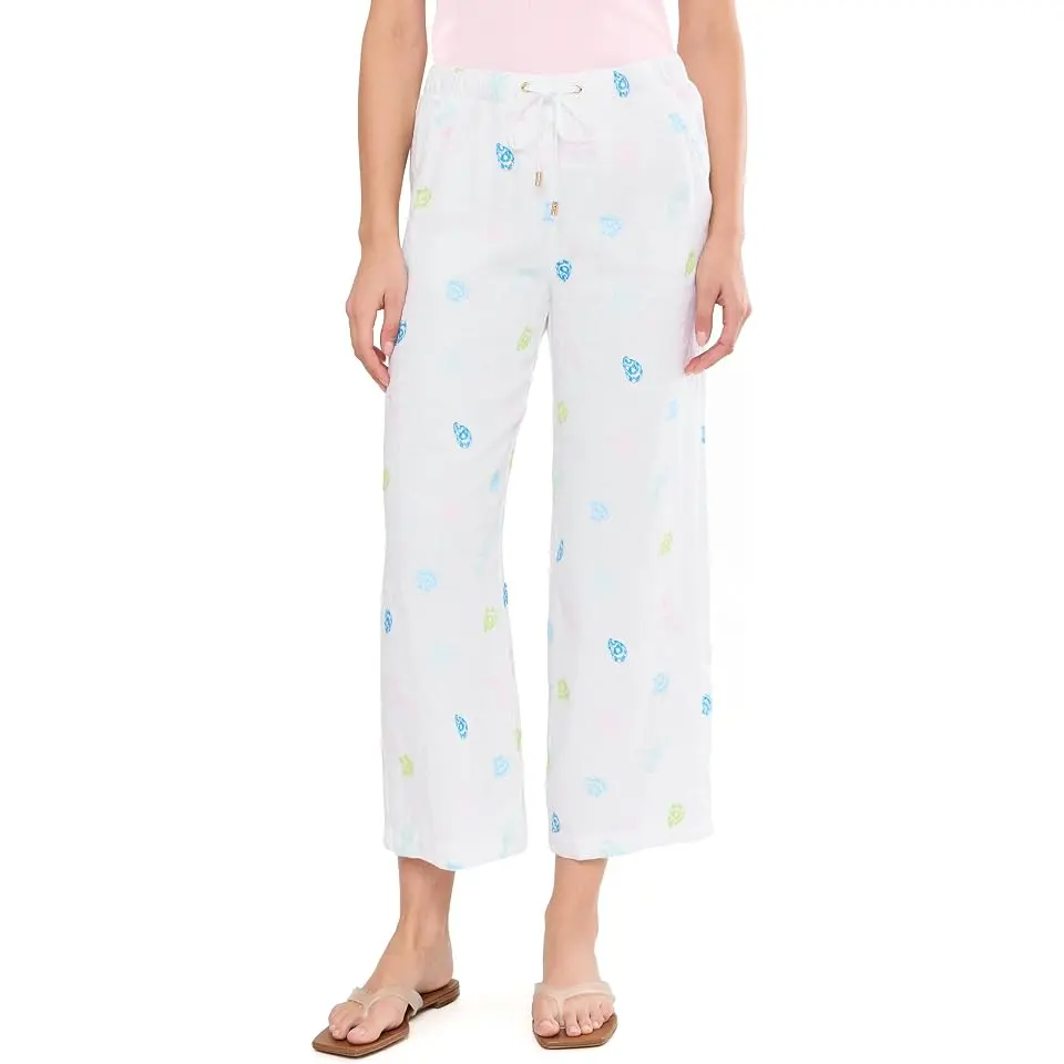 Brawley Linen Crop Pants