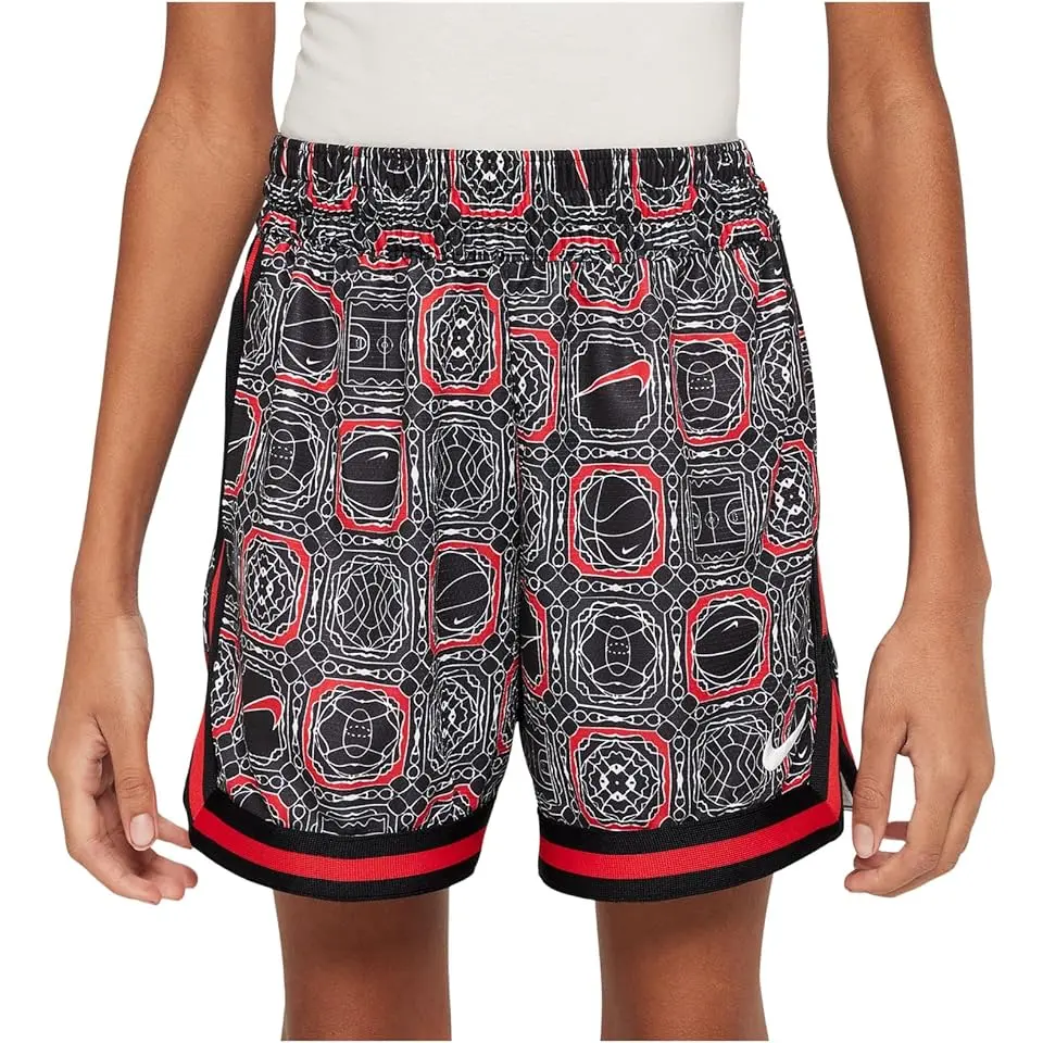 DNA Dri-FIT 5" Patterned Basketball Shorts (Big Kid)