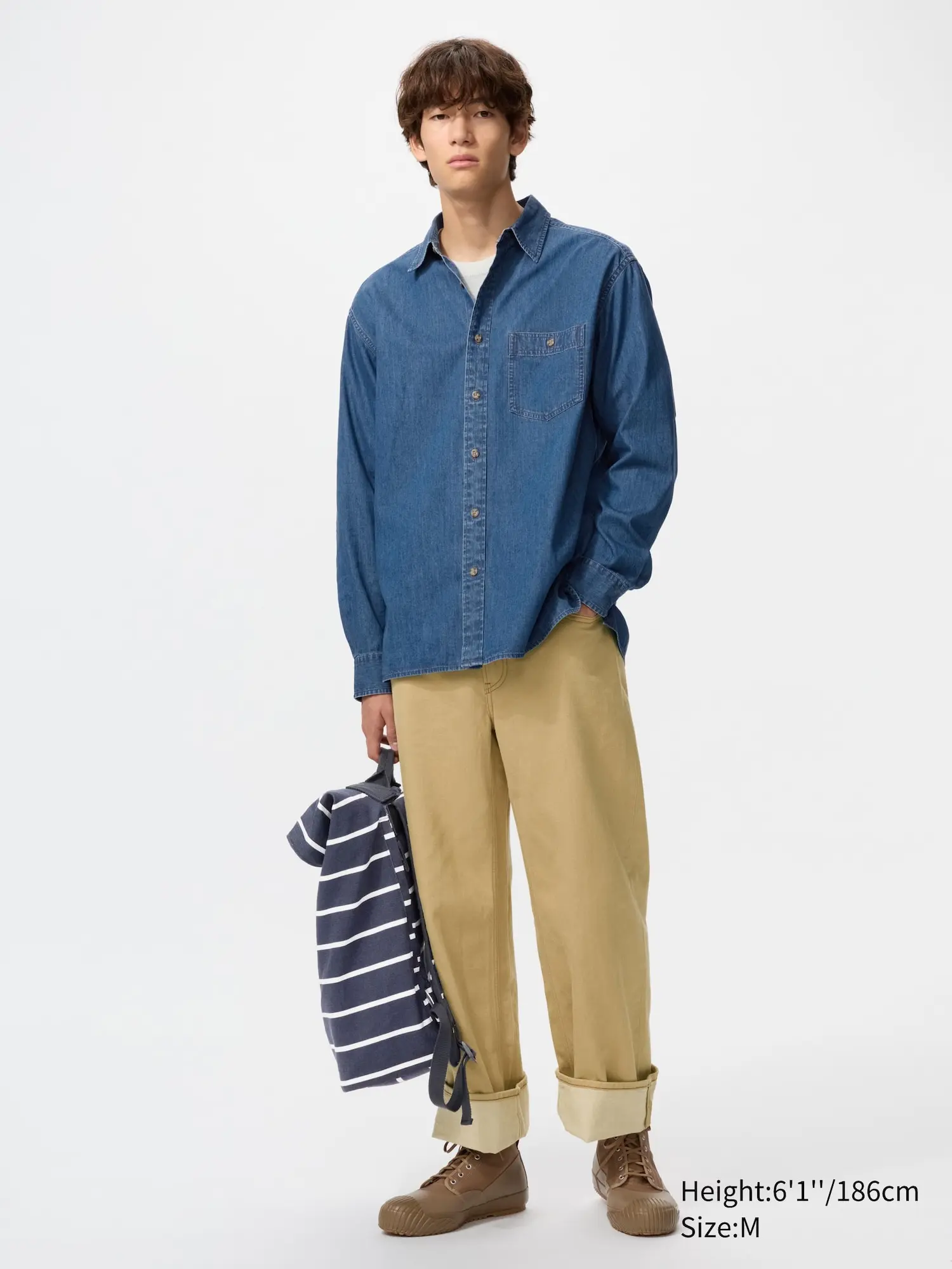 Unisex Light Denim Shirt