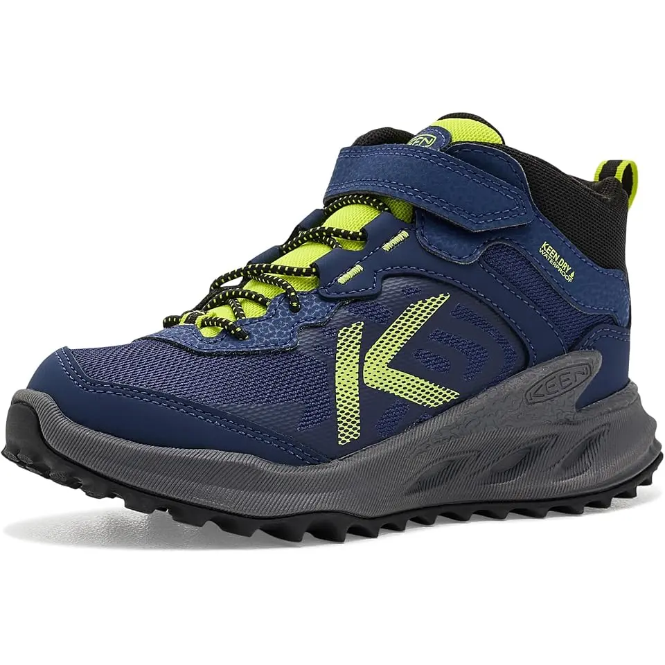 Zionic Mid Height Waterproof All Terrain Easy On Hiking Boots (Toddler/Little Kid)