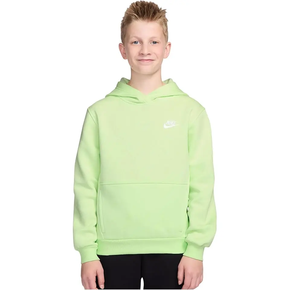 Sportswear Club Fleece Pullover Hoodie (Big Kid)