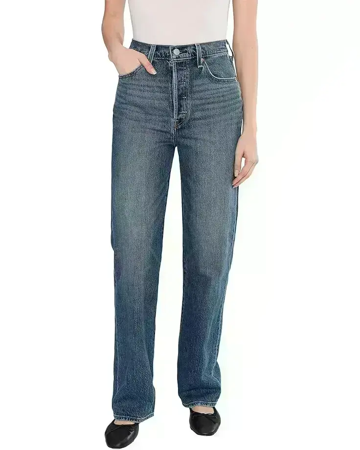 Women's Levi's® Premium Ribcage Super High Waist Straight Leg Jeans
