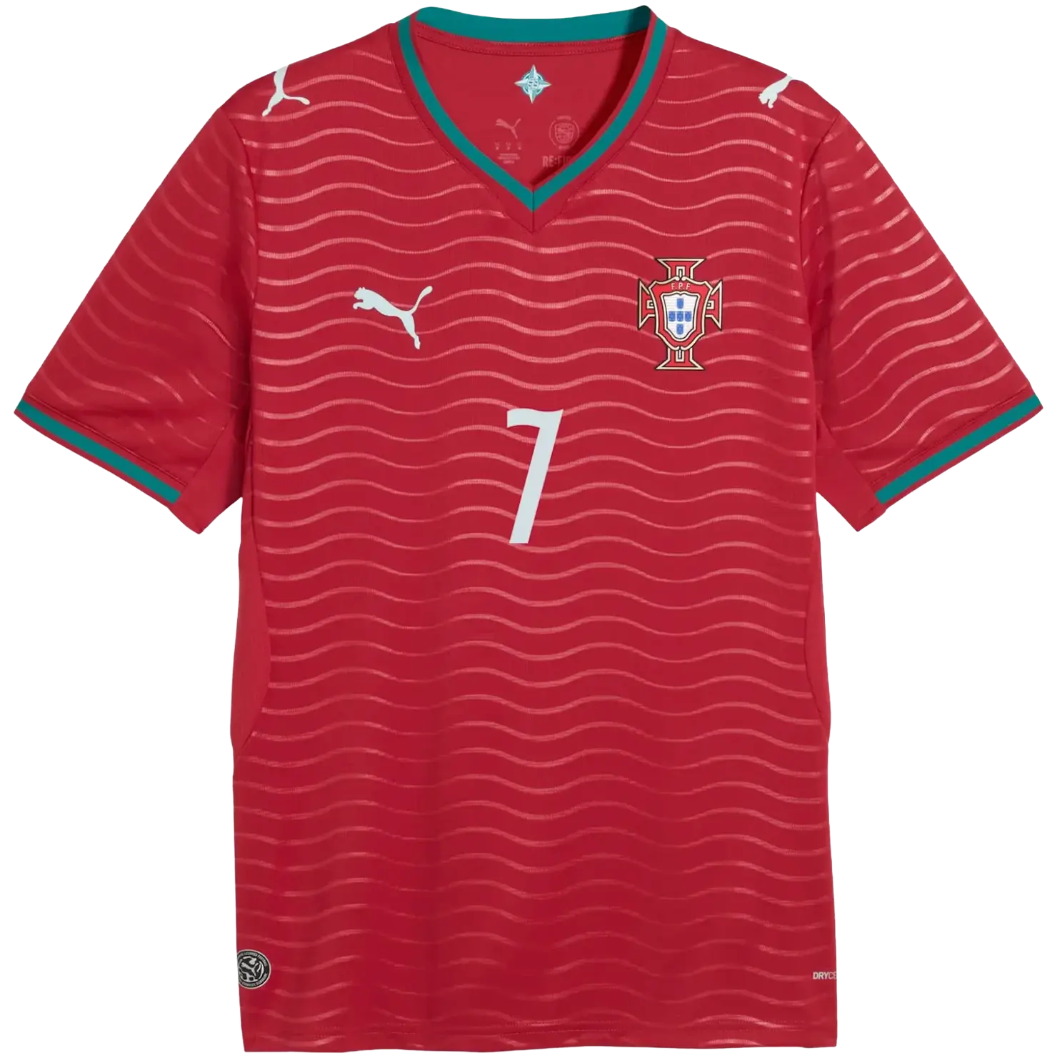 Portugal FPF Home Jersey Replica Player