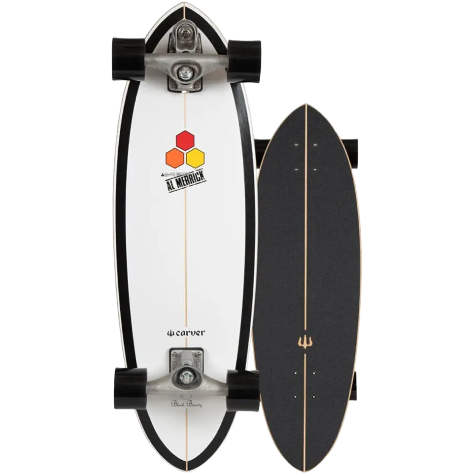 Channel Islands Black Beauty 31.75" Surfskate C7 Complete