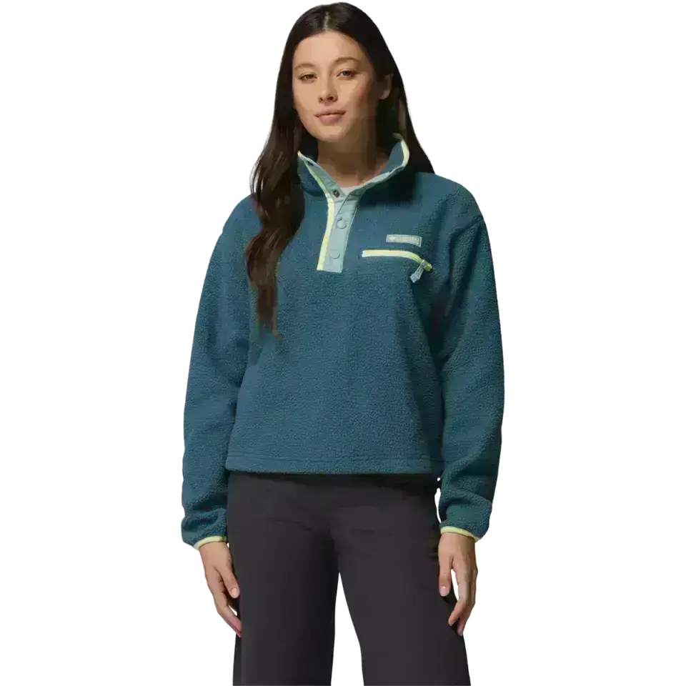 Women's Helvetia II Cropped 1/2 Snap Pullover