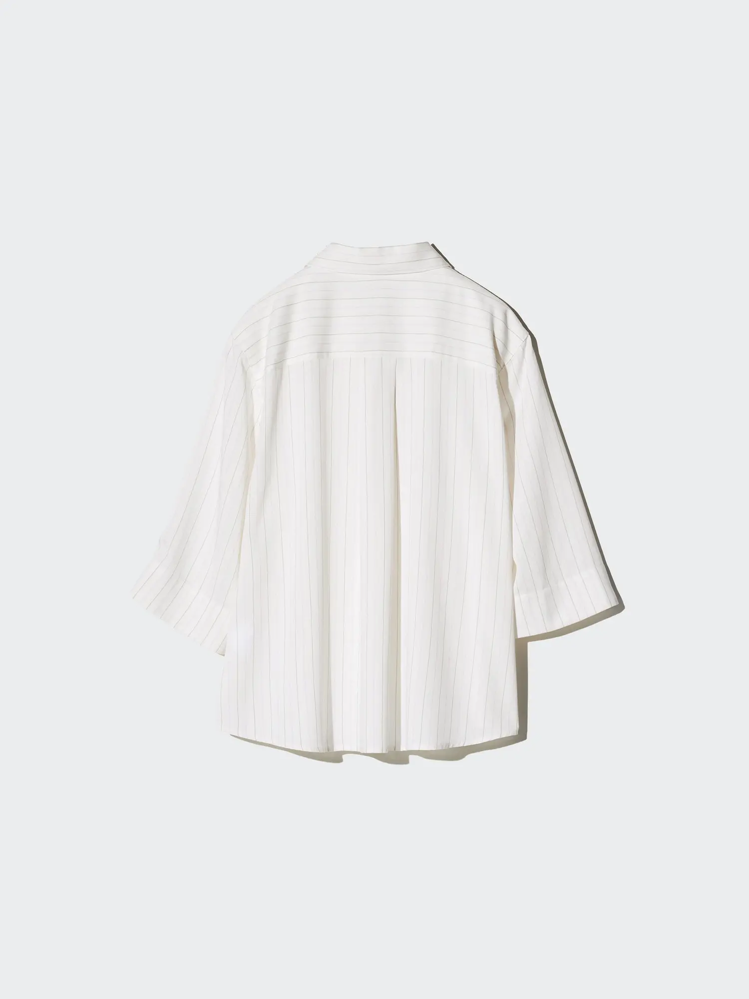 Women's Rayon Skipper Collar 3/4 Sleeve Blouse