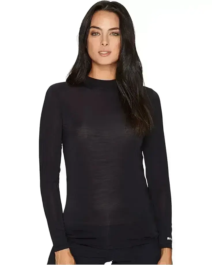 Women's Jamie Sadock Sunsense® Mandarin Collar Layering Shirt