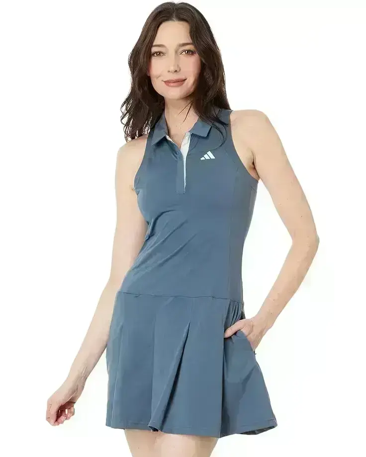 Women's adidas Golf Ultimate365 Pleated Golf Dress