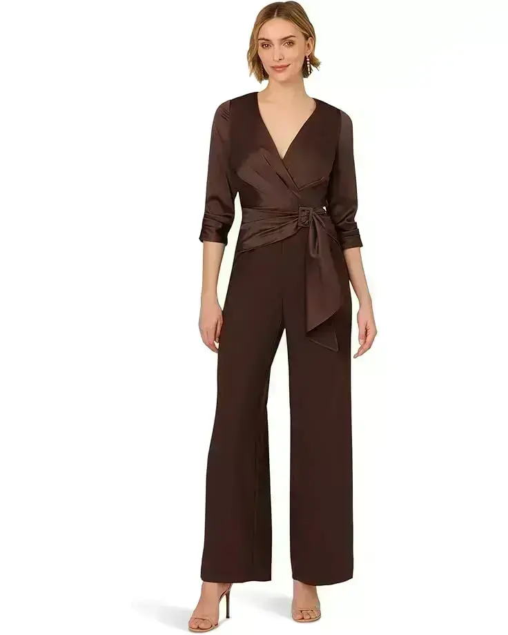 Satin Crepe Jumpsuit