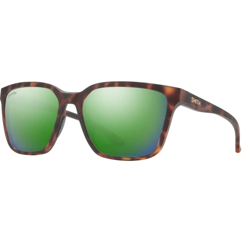 Shoutout - Matte Tortoise/Green Mirror