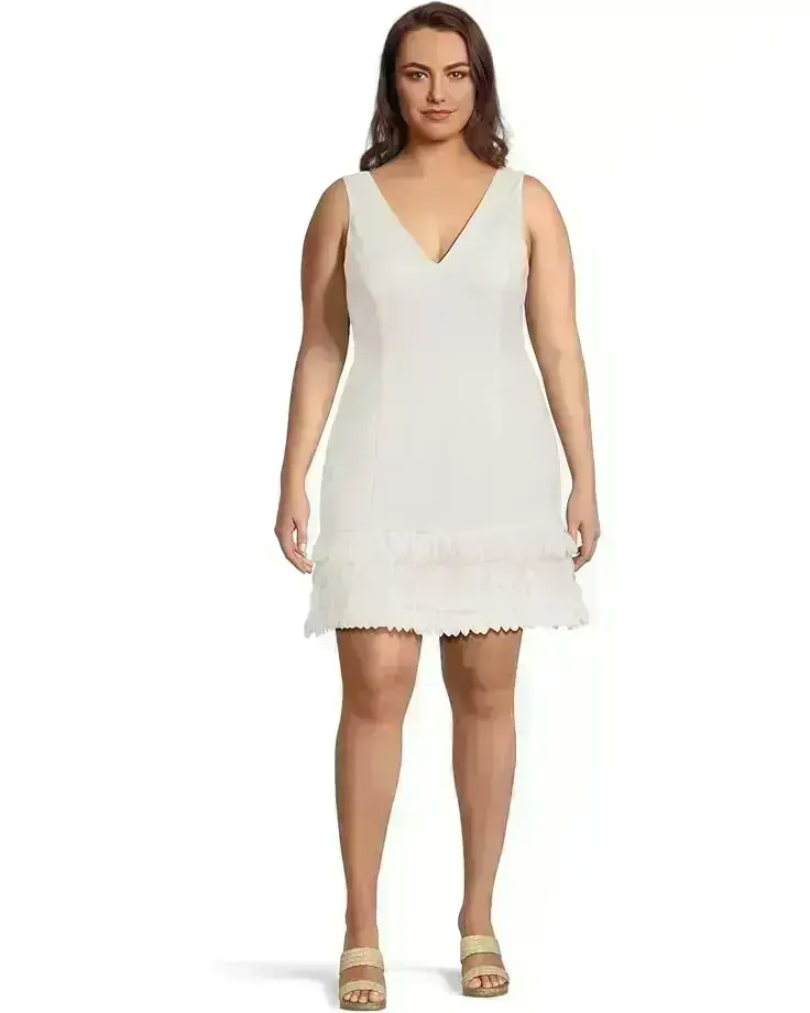 Women's Adrianna Papell 3d Petal Crepe Short Dress
