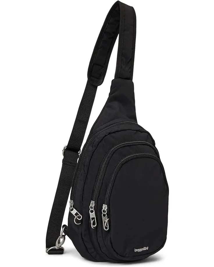 Women's Baggallini Securtex Anti-Theft Triple Zip Sling