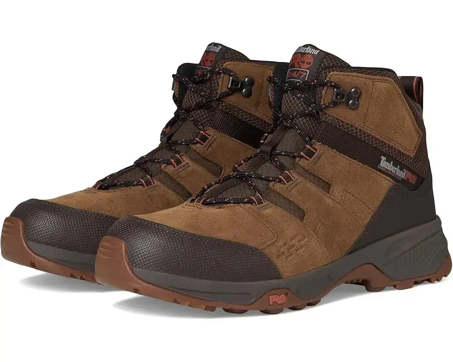 Men's Timberland PRO Switchback LT 6 Inch Steel Safety Toe Industrial Work Hiker Boots