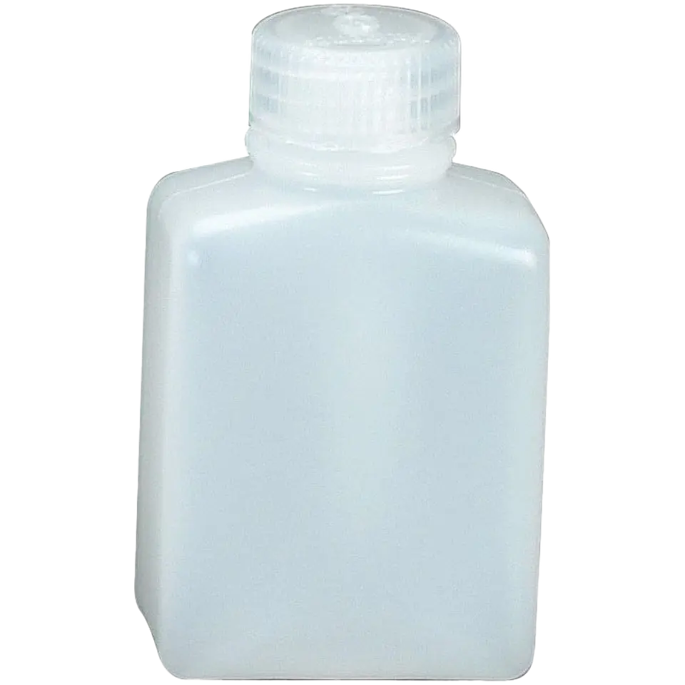 Nalgene Mouth Rectangular HDPE 8 OZ