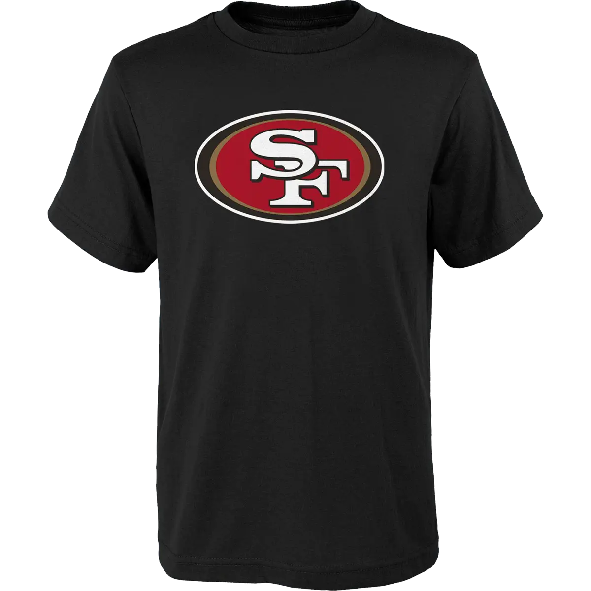 Youth 49ers Primary Logo Short Sleeve Cotton Tee