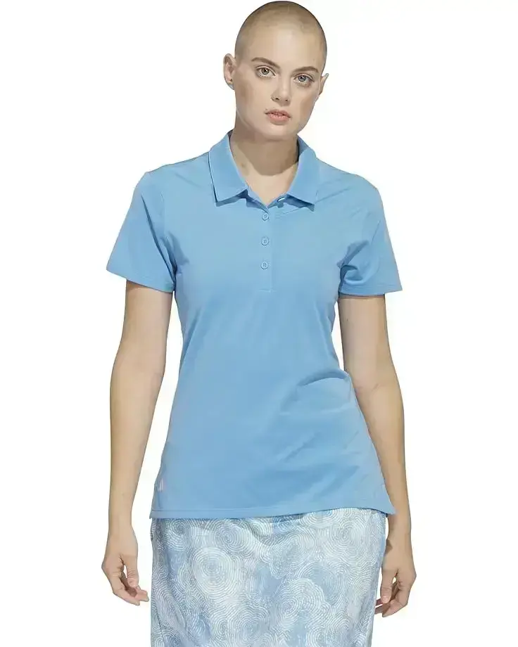 Women's adidas Golf Ultimate365 Solid Sleeveless Golf Polo Shirt