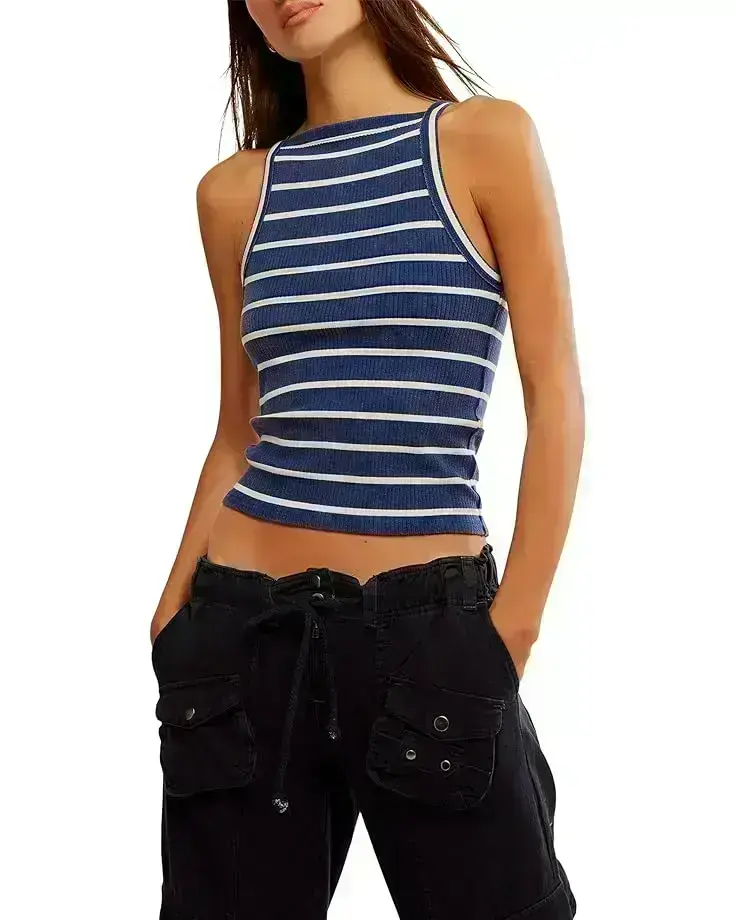 Mia Tank-Yd Stripe