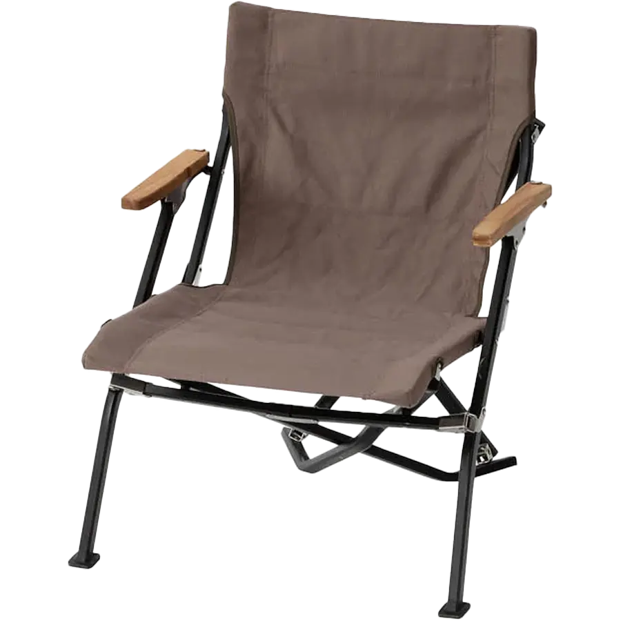 Luxury Low Beach Chair Grey