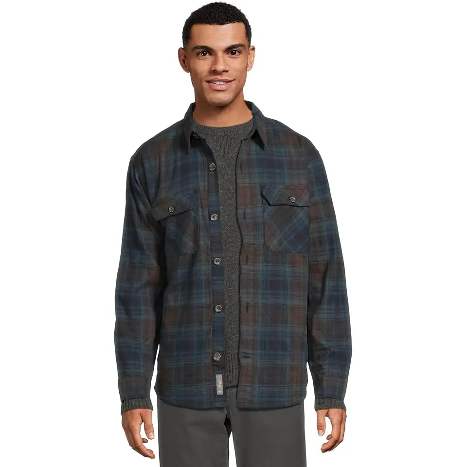 Snowcap Lined Flannel Long Sleeve