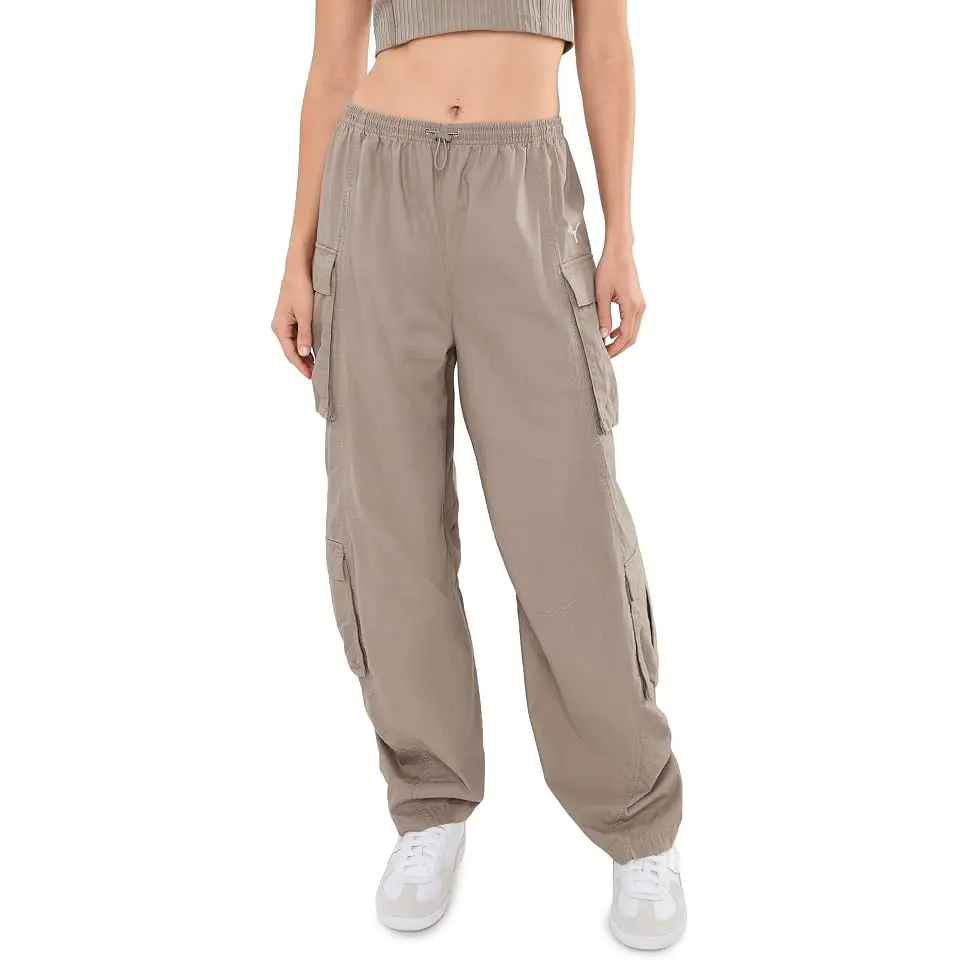 Essentials Relaxed Barrel Ripstop Cargo Slouchy Pants