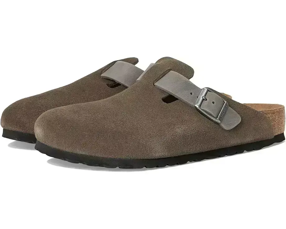 Men's Birkenstock Boston - Suede/Oiled Leather