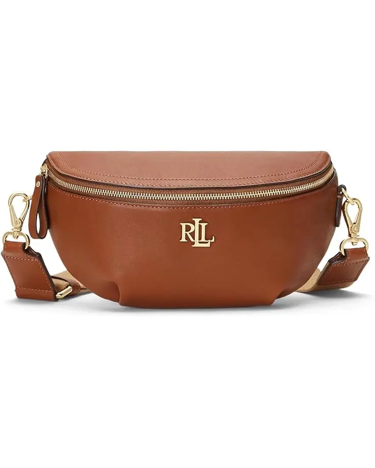 Women's Lauren Ralph Lauren Leather Marcy Belt Bag